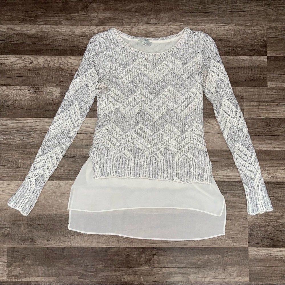 ‼️3 for $20‼️Lucky🍀Brand Sweater/blouse XS - Picture 5 of 9